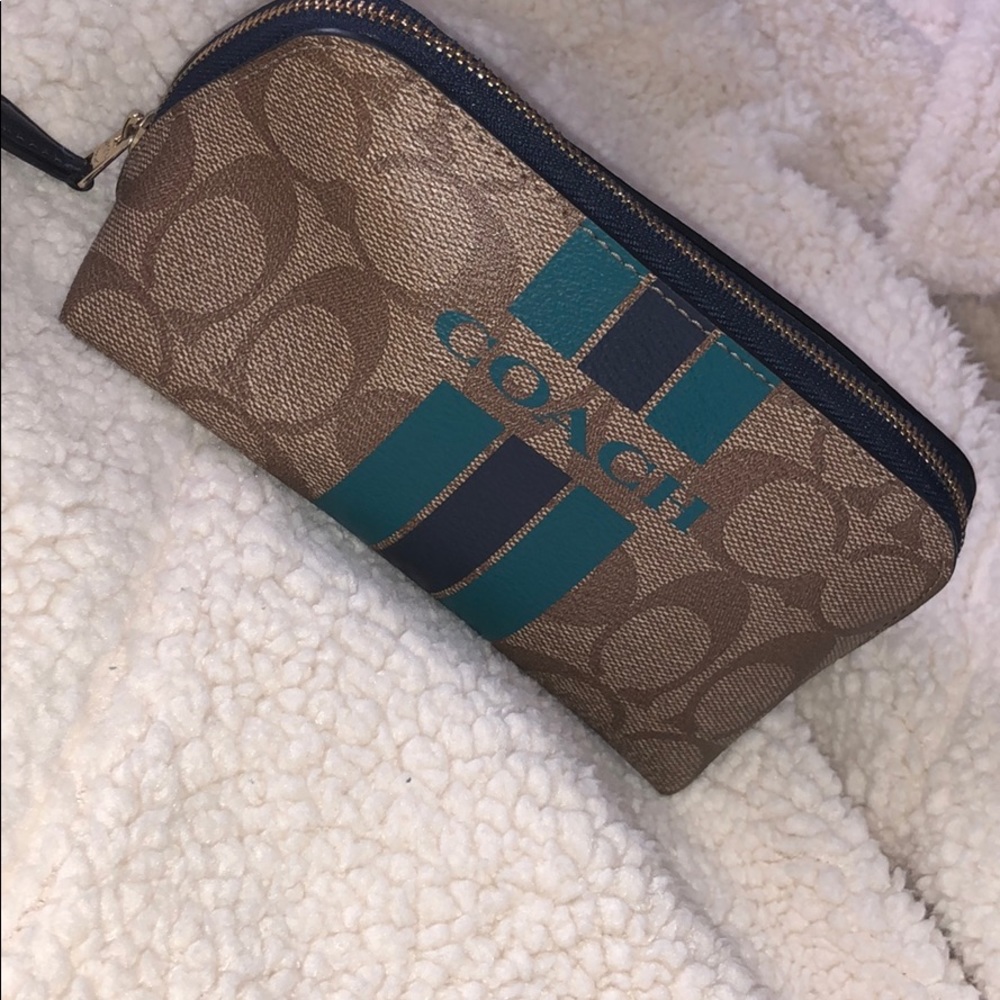 Coach cosmetic pouch